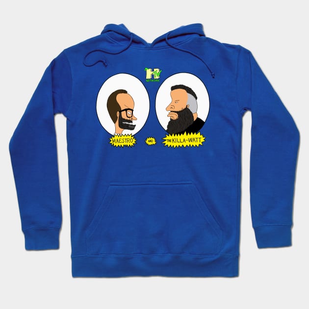 Maestro and The Killa-Watt updated logo Hoodie by HTW Shop